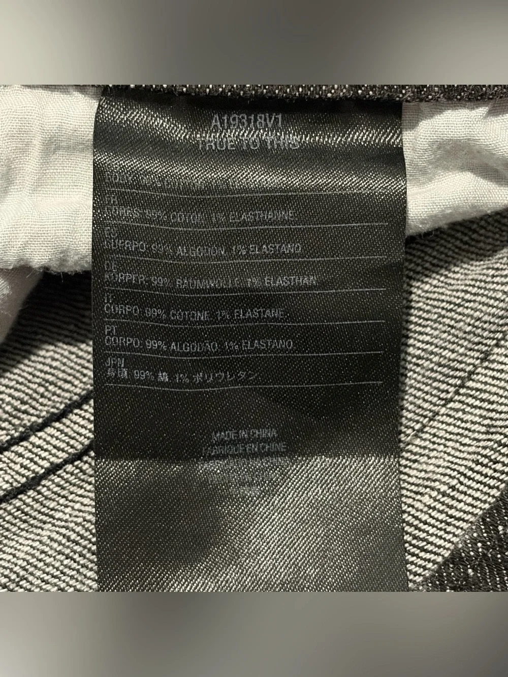 Volcom Solver Modern Straight Black Jeans Men’s Size 34x30 True To This